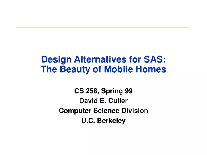 design alternatives for sas the beauty of mobile homes