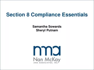 Section 8 Compliance Essentials