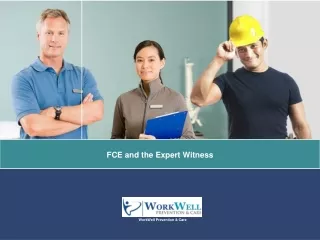 FCE and the Expert Witness