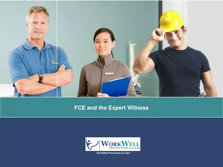 fce and the expert witness
