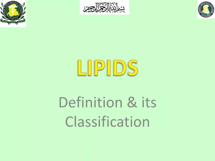 PPT - LIPIDS PowerPoint Presentation, Free Download - ID:9351503