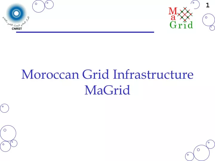 moroccan grid infrastructure magrid