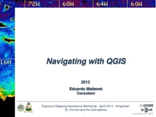Navigating with QGIS