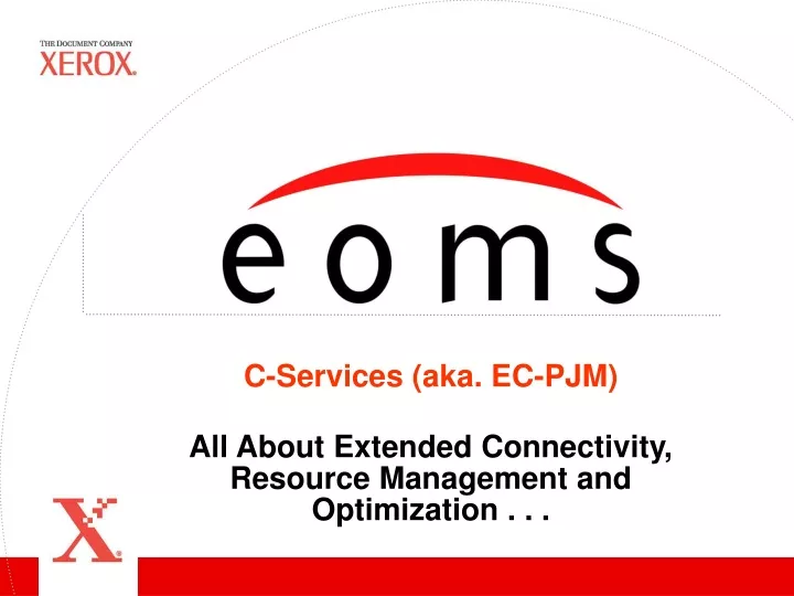 c services aka ec pjm all about extended