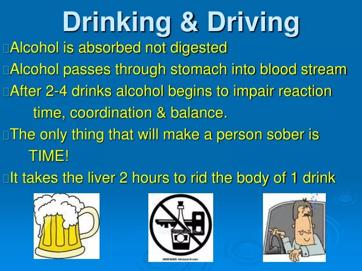 drinking driving