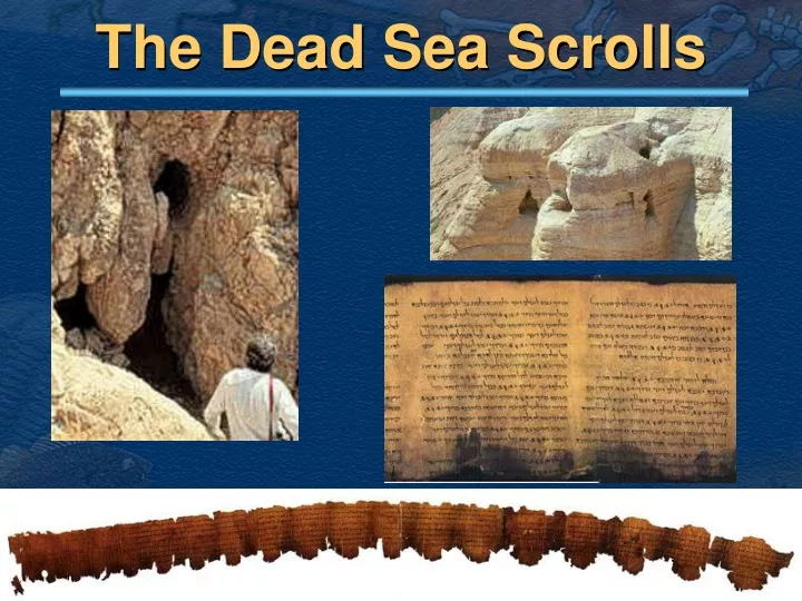 the dead sea scrolls