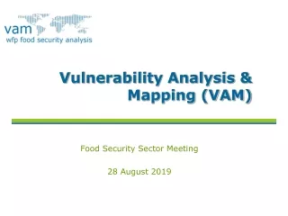 Vulnerability Analysis &amp; Mapping (VAM)