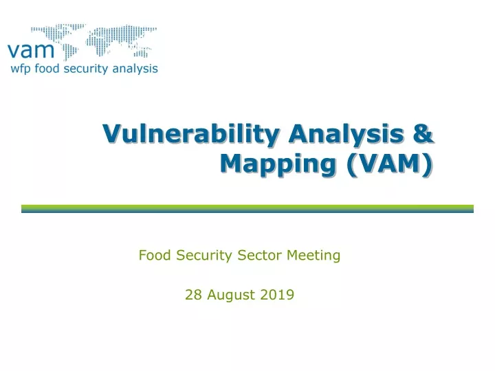 vulnerability analysis mapping vam