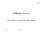 J2EE Web Services - slide 1