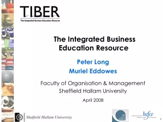 The Integrated Business Education Resource