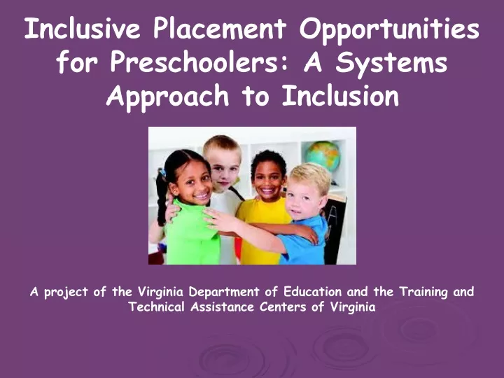 inclusive placement opportunities