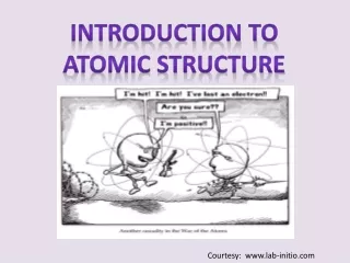 Introduction to Atomic Structure