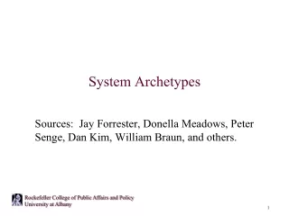 System Archetypes