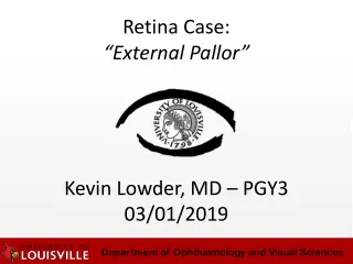 Retina Case: “External Pallor”