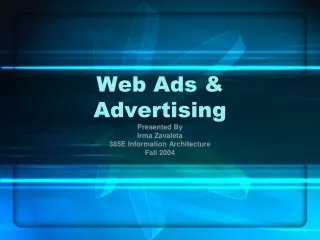 Web Ads &amp; Advertising