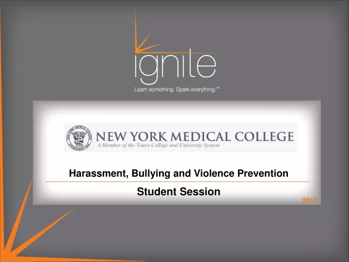 harassment bullying and violence prevention
