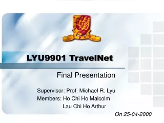 LYU9901 TravelNet