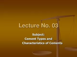 Lecture No. 03