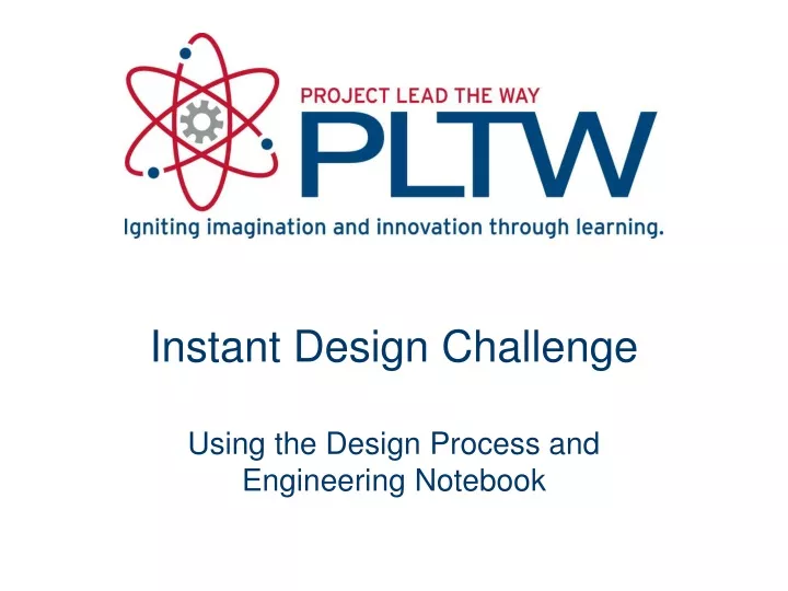 instant design challenge