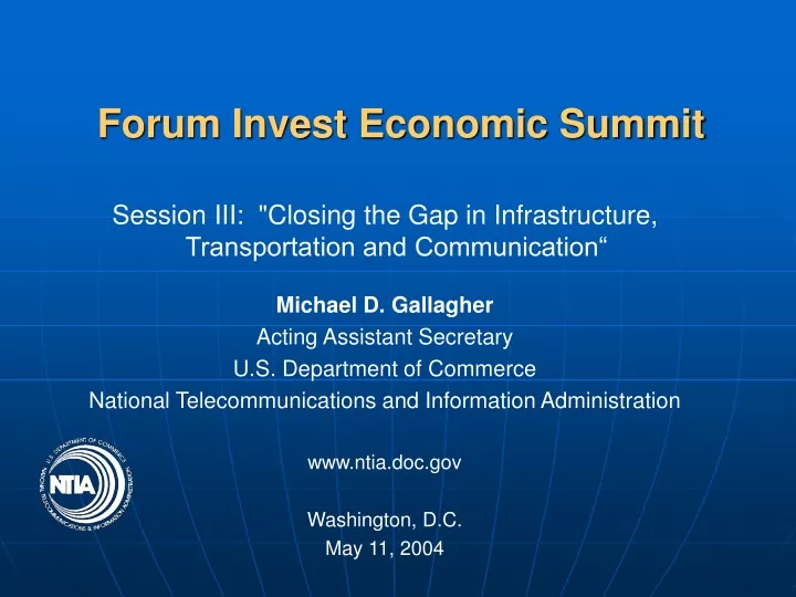 forum invest economic summit