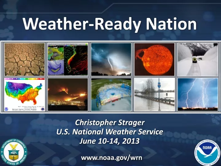 weather ready nation christopher strager