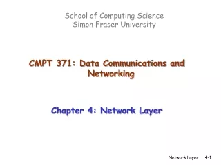 School of Computing Science  Simon Fraser University
