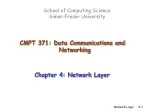 Network Layer: Principles, Services, and Routing Algorithms in Data Communications and Networking - slide 1