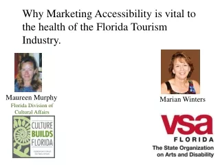 Why Marketing Accessibility is vital to the health of the Florida Tourism Industry.