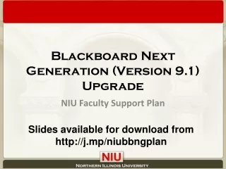 Blackboard Next Generation (Version 9.1) Upgrade
