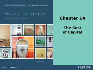 Chapter 14 The Cost  of Capital
