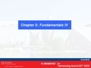Chapter 5:  Fundamentals IV