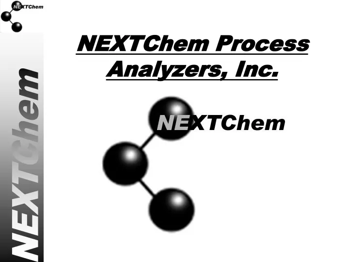 nextchem process analyzers inc