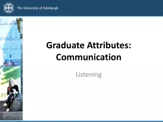 Graduate Attributes: Communication