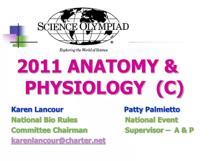 2011 anatomy physiology c