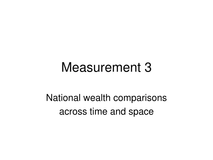 measurement 3