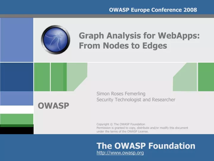 graph analysis for webapps from nodes to edges