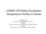 COSMIC GPS Radio Occultation Temperature Profiles in Clouds