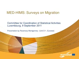 MED-HIMS: Surveys on Migration