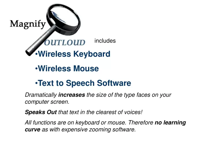 includes wireless keyboard wireless mouse text