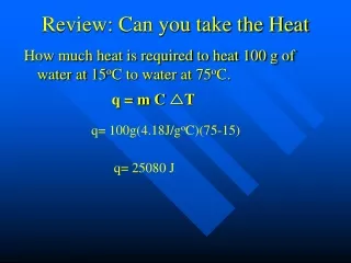 Review: Can you take the Heat