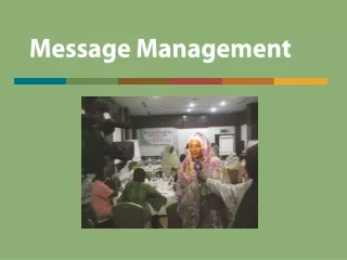 Message Management