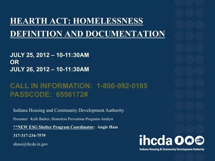 hearth act homelessness definition