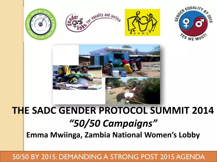 the sadc gender protocol summit 2014