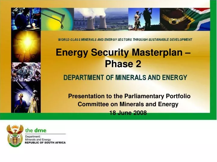 energy security masterplan phase 2