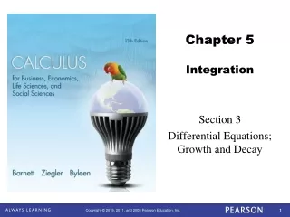 Chapter 5 Integration