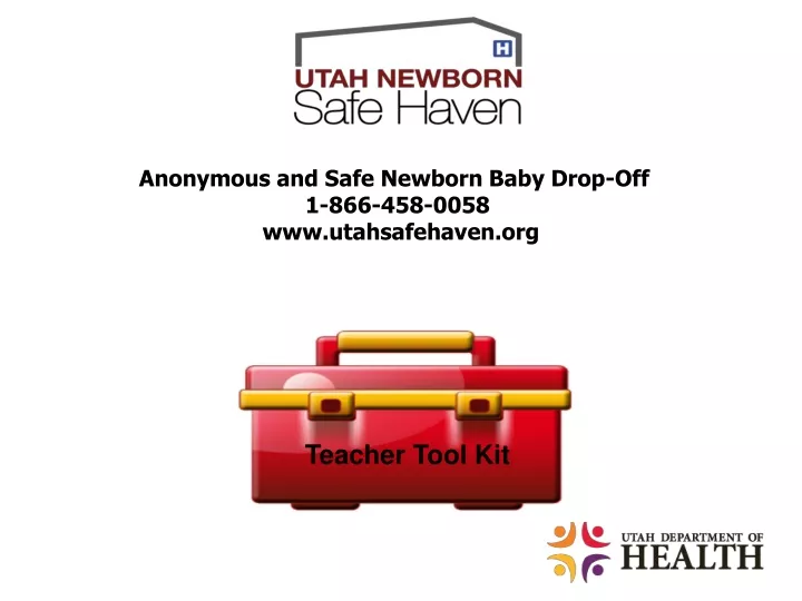 anonymous and safe newborn baby drop
