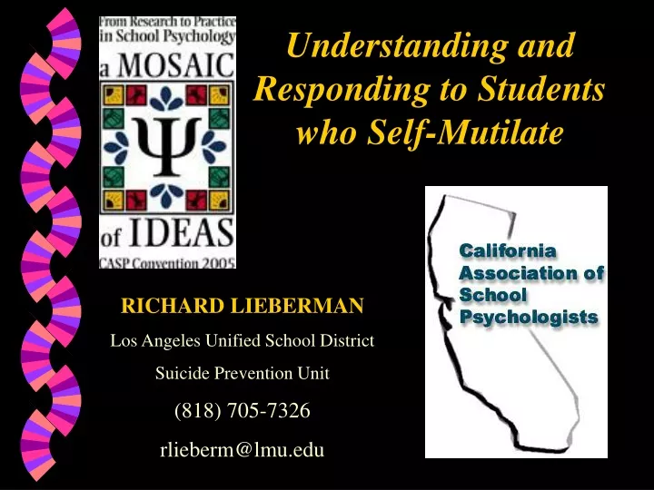 understanding and responding to students who self mutilate