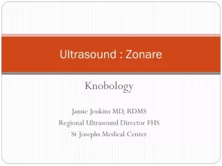 Ultrasound : Zonare