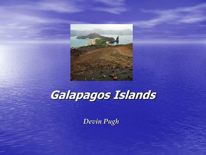 galapagos islands devin pugh