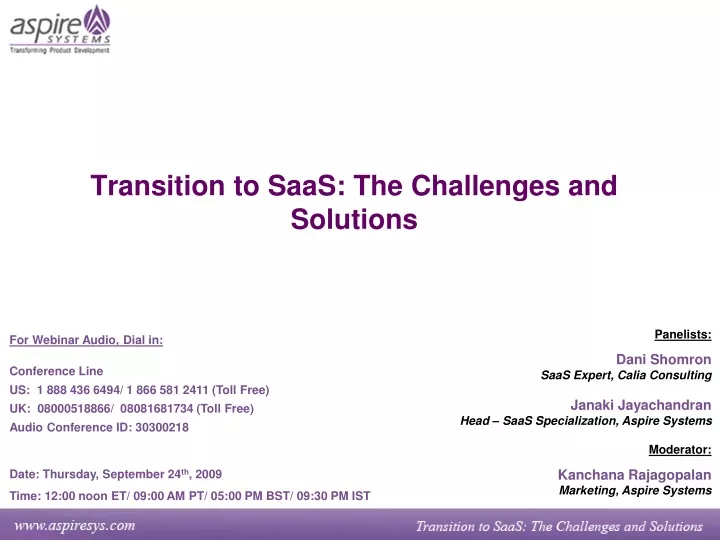 transition to saas the challenges and solutions